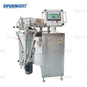 SPX Lab homojenleştirici makine süt kimyasalları işlemek için ısıtmalı karıştırıcı ile çift ceket vakum karıştırıcı - Product Image 1