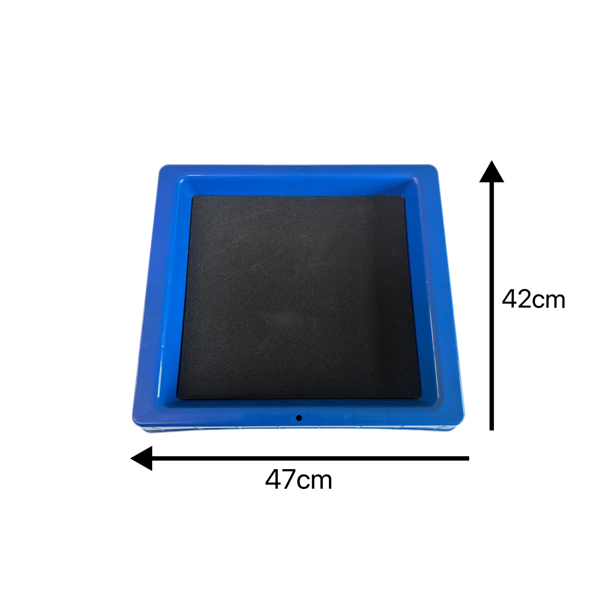 Nettoyeur de semelle de chaussure d'instrument vétérinaire en plastique d'utilisation de ferme et bassin de pied de désinfection