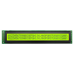40x2 karakter LCD ekran modülü 4002 tek renkli COB LCM 16 Pin 8bit MPU STN mavi negatif endüstriyel tıbbi araç çin - Product Image 4