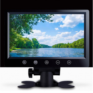 Professional AV 9 Inch Desktop Car TFT Monitor <strong>Bus</strong> Coach 24V Display View Truck Rear Reverse Backup Car Parking Camera Monitor - Product Image 4