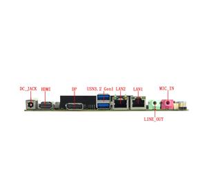Elsky công nghiệp không quạt Bo mạch chủ Combo cho máy tính m612f với CPU Celeron PENTIUM elkhart hồ J/N Series Mainboard cho PC - Product Image 3