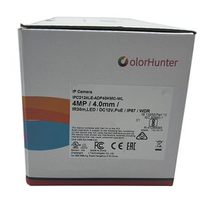 UNv colorhunter网络摄像机uniview全彩网络摄像机unv双光子弹网络摄像机IPC2124LE-ADF40KMC-WL - Product Image 1