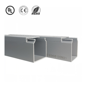 <strong>Free</strong> Samples Heat Resistant Steel Wiring Ducts with Good Insulation Multi-Color PVC Slotted Cable <strong>Trunking</strong> - Product Image 5