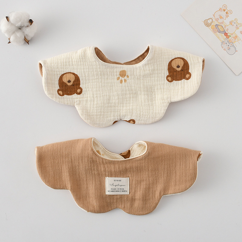 Double-sided petal surround coffee bear curry