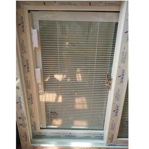 Cheap Price 2 Track Pvc <strong>windows</strong> <strong>with</strong> <strong>Built</strong> in Blinds and Sliding Flyscreen - Product Image 4