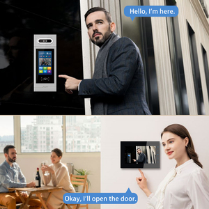 Alloy Gate <strong>Intercom</strong> <strong>System</strong> Video Door Phone Tcp/Ip Video Door Bell Residential Ip <strong>Intercom</strong> Vide Door Phone Ip Video <strong>Intercom</strong> - Product Image 5