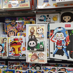 <span class=keywords><strong>3D</strong></span> Acrylic giấy nghệ thuật thẻ gạch cho trẻ em trang trí phòng giá bán buôn sáng tạo diy phổ biến Anime mù hộp - Product Image 4