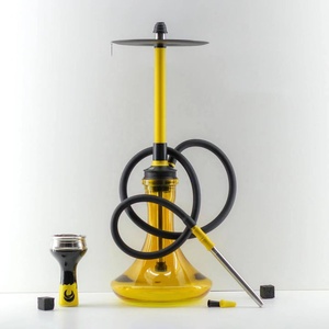 Nga đẹp 304 thép không gỉ lớn phong cách Châu Âu nổi dậy hookah chicha Cách sử dụng qalyan Misha nargile Shisha Ống - Product Image 1
