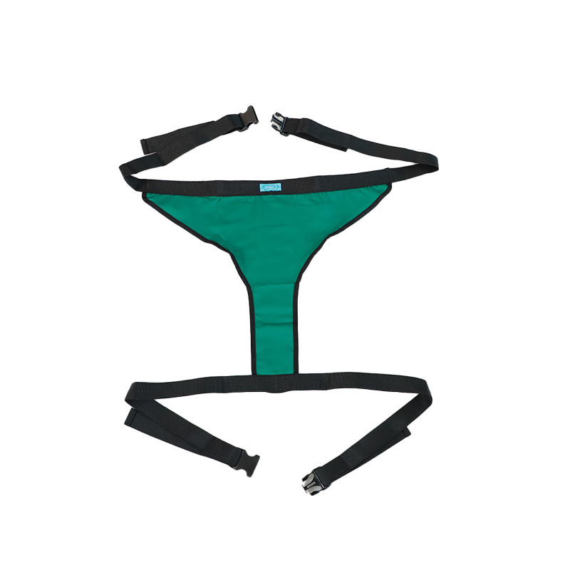 Conception antidérapante verte en forme de T, style abordable.