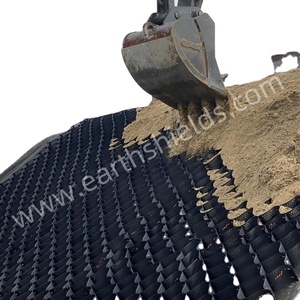 HDPE土工格室砾石格栅车道土工格室用于土壤稳定 - Product Image 1