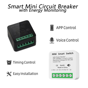 Lezu para Tuya Mini Smart Switch Control de 2 vías Wifi/inalámbrico Zigbee DIY Relé Homekit Switch Module para Light Breaker 15A Max. - Product Image 2