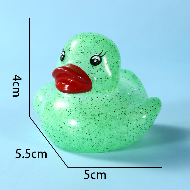 Pato de caramelo azul