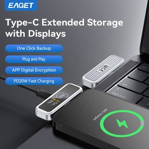 EAGET I30Pro Memoria USB，适用于带液晶显示屏的C型闪存盘，128gb/256gb/512gb Pendrive u盘 - Product Image 5