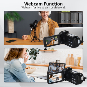 Video <strong>Camera</strong> Camcorder 4K, 56MP UHD WiFi Vlogging <strong>Camera</strong> for YouTube Touch Screen DV <strong>Camera</strong> Recorder - Product Image 5