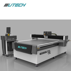 เครื่องตัดเราเตอร์ Cnc มีดสั่น,มีล้อพับสำหรับตัดกระดาษกล่อง KT - Product Image 1