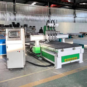 Máquina automática de tallado de madera CNC Máquina de enrutador abierto para carpintería Máquina de grabado y tallado de gabinete de madera - Product Image 2