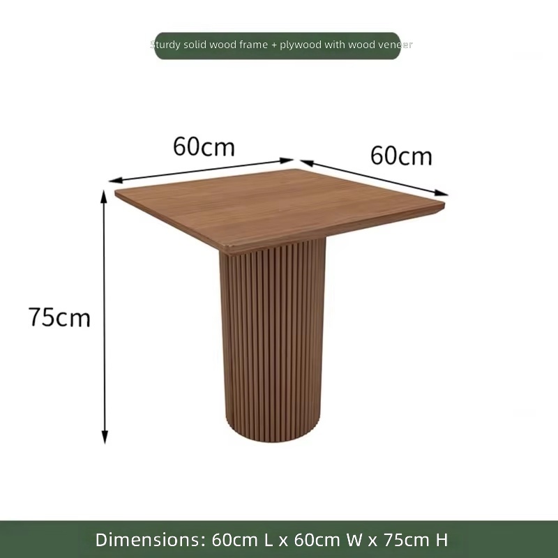 Table carrée à crayons 06m