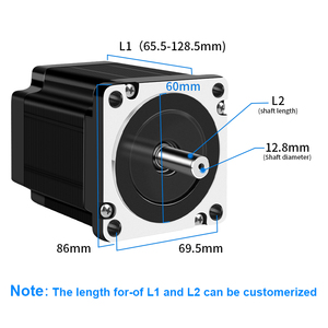 RB nema34 động cơ bước Kit lai với nhiệt độ cao động cơ bước động cơ DC động cơ với bộ mã hóa HB 12V 6V - Product Image 2