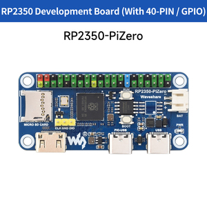 RP2350-PiZero Development Board with 40 Pin <strong>GPIO</strong> Based on Raspberry Pi RP2350 Onboard DVI Interface TF Card Slot PIO-<strong>USB</strong> Port - Product Image 2