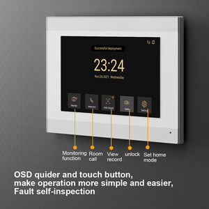Villa <strong>Building</strong> Video <strong>Intercom</strong>, IP Video <strong>Intercom</strong> <strong>System</strong> Telephone Doorbell, <strong>Audio</strong> Video <strong>Intercom</strong> 2 Wires Video Door Phone - Product Image 3