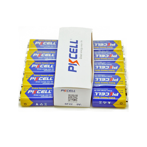 Pkcell kuru hücre 9v 6f22 pil için metal dedektörü bina interkom - Product Image 2
