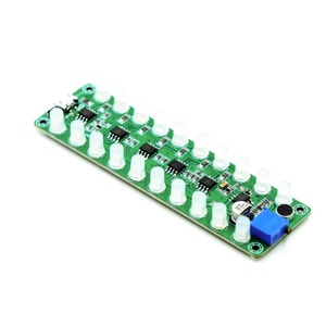 RGB LED controllo Audio sensori Audio modulo Display spettro Audio DC 5V 12V Flash Melody Light compagno acustico - Product Image 1