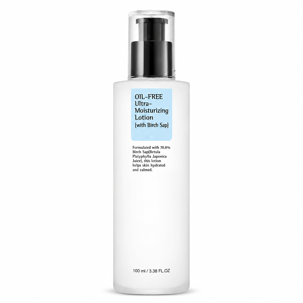Lotion ultra-hydratante sans huile à la sève de bouleau