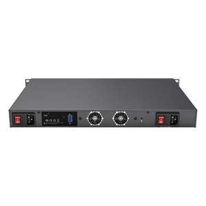 BKHD Precio de fábrica Red profesional 1U Rack Firewall Adaptador de Corriente Dual Módulo redundante Soporte I3 i5 i7 Expandible 6 * SFP