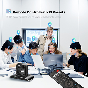 Video konferenz kamerasystem 4K Auto Tracking Kamera und Konferenz lautsprecher Mikrofon gruppe - Product Image 5