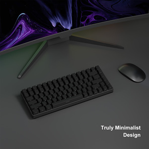 ชุดปุ่มกด PBT ด้านพิมพ์ลายด้านข้างกุญแจยิงสองชั้นทะลุผ่านที่กำหนดเอง keycaps สีดำโปรไฟล์ OEM กุญแจ136 - Product Image 3