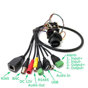 1080P IP-Kamera modul 2,7-13,5mm motorisierter Fokus zoom Objektiv 2MP 1/3 "MN34223 CCTV-Karten kamera platine für THERMAL-Kamera