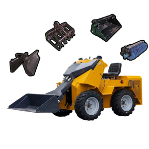 Miễn phí vận chuyển Trung Quốc theo dõi <span class=keywords><strong>mini</strong></span> Skid chỉ đạo Bộ nạp S490 xô đào hầm cho trang web nhỏ hoạt động - Product Image 1