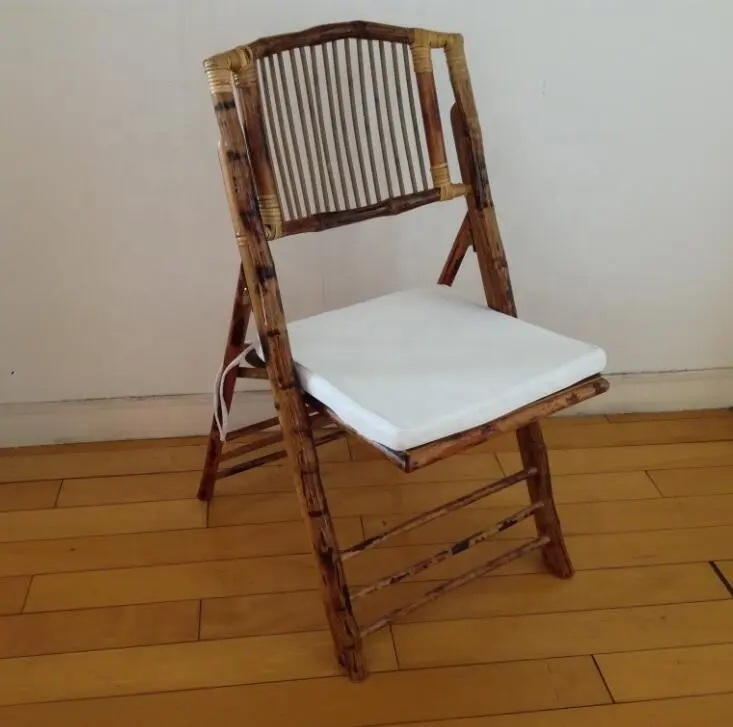 Outdoor garden bamboo folding chair for sale