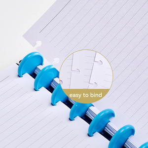 Tùy chỉnh A5 lõi ngang dòng trống bên trong trang trifora sáu lỗ bảy lỗ Nhà cung cấp - Product Image 2