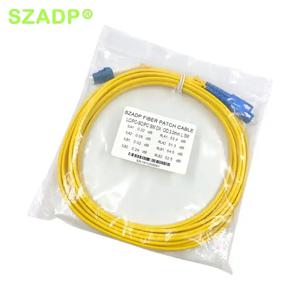 工厂定制光纤跳线电缆E2000/APC SC/UPC ST FC LC SC单工双工Om2 Om3光纤跳线 - Product Image 6