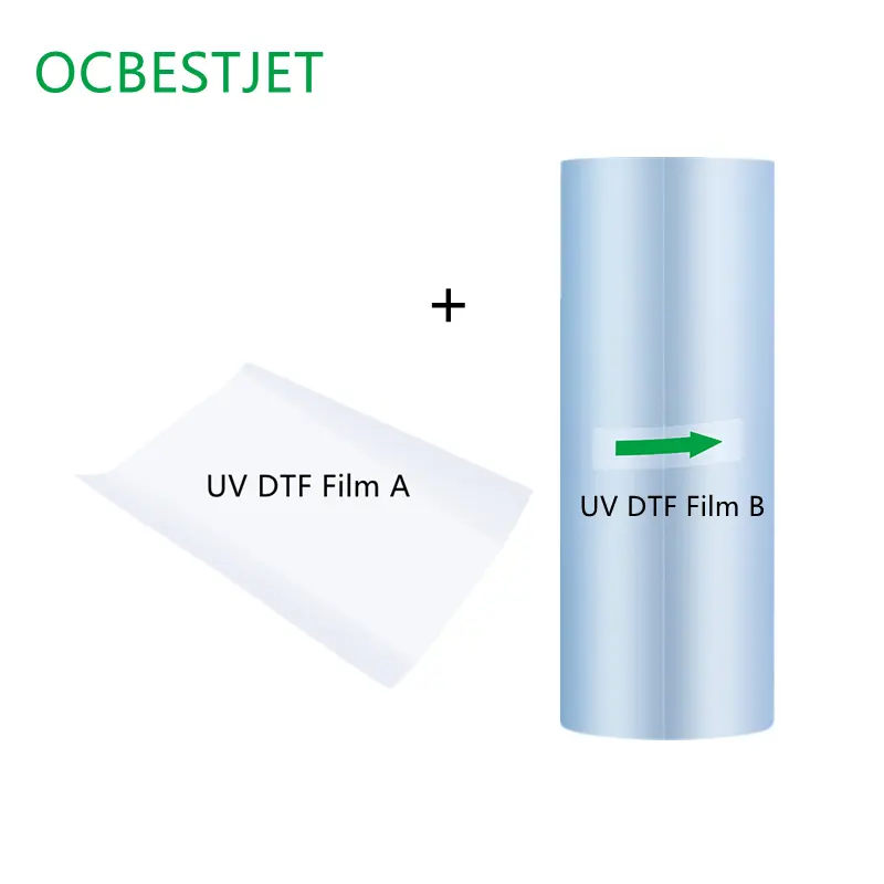 Stampa Ocbestjet riflettente Imprimante Uv Dtf un rotolo di pellicola Y e B