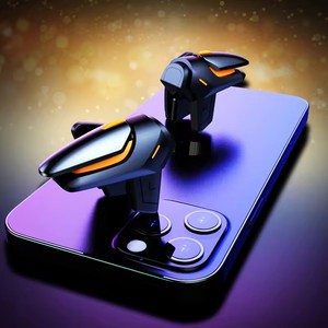 Mobil oyun için R15 Gamepad Joystick tetik akıllı yangın düğmesi amaç tetik anahtar L1R1 Shooter denetleyicisi için cep telefonu oyunu - Product Image 3