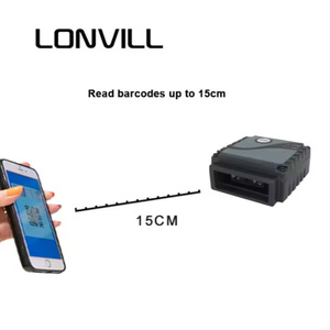 LONVILL QR code scanner Android 2D Barcode Scanner IP67 a la venta, escáner de código de barras inalámbrico con USB RS232 - Product Image 4