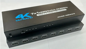 4KHDMIスイッチ7ポートHDMI2.0bスイッチャー7In1OutセレクターHDCP2.2リモコン付き4K60HZHDR10をサポート - Product Image 4