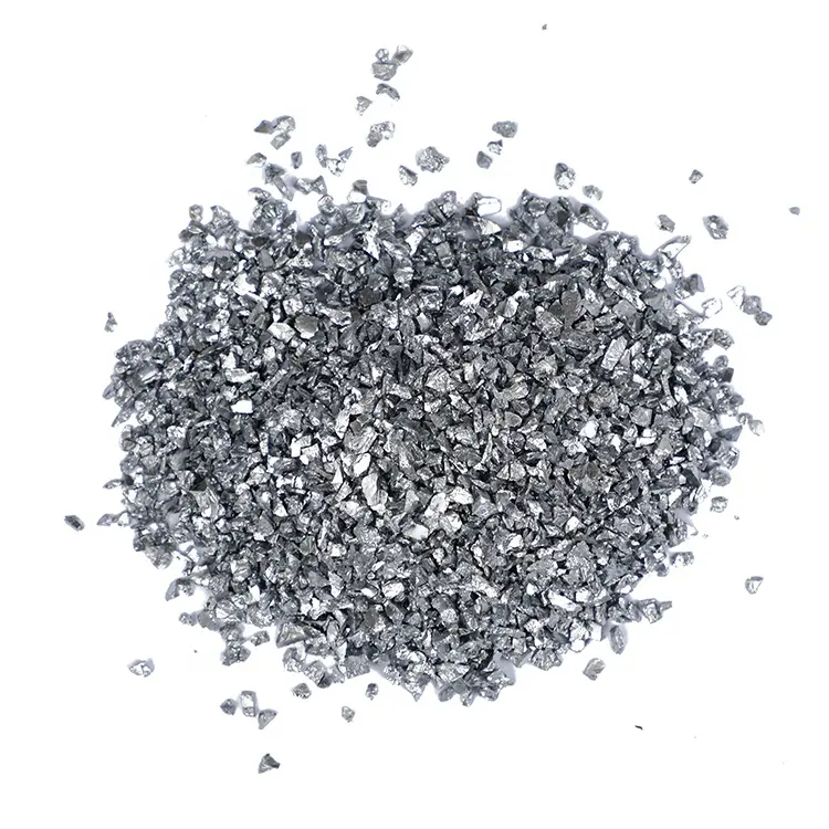 Gránulos de cromo 99.99% 2,5-4mm Metal Cromo Cr Pellets para aditivos de aleación