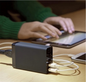 Usb C 120w充電器6ポート高速充電ステーションマルチポートデバイスラップトップ用のすべての電話用の高速充電 - Product Image 6