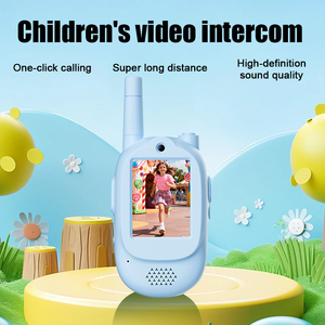 Видеотелефон-рация с сертификатом FCC, сопряжение «один к одному», 2-дюймовый экран, обучающая игрушка, меняющая голос, интерком-оборудование - Product Image 2
