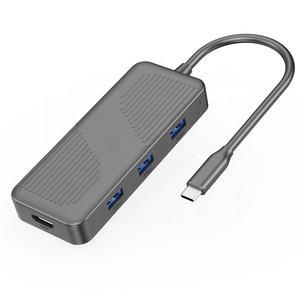 8 in 1 USB C yerleştirme istasyonu 10Gbps tipi C 100W USB 3.0 portu 5Gbps HDMI 4K 60HZ Splitter USB Hub dizüstü PC Mac için - Product Image 5
