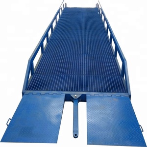 Altura ajustable Carga de carga Descarga Contenedor Muelle Rampa Nivelador de muelle móvil para camión/contenedor