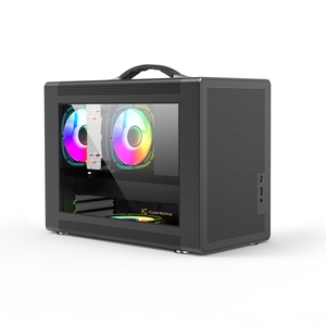Alta calidad ITX PC Computer Case Cases Desktop PC Computer Gaming Carcasa Gabinete para computadora