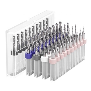用于钻孔PCB电路板的高精度硬质合金微型钻头组硬质合金钻头 - Product Image 1