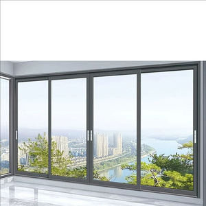 KIEILO外部ルーバースライディング新製品アルミドア<span class=keywords><strong>8</strong></span> Ftパティオガラスドアブラインド内蔵