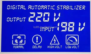 Werkseitige 4-stellige VA/TN-Typ 7-Segment-LCD-Anzeige für Tankstellen-LCD-Modul - Product Image 2
