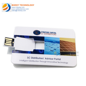 Boesy Low Cost and High Quality Full Color Printing Paper Smart Key Usb Webkey, Thin <strong>Memory</strong> Card Handy Usb <strong>Flash</strong> Webkey - Product Image 3