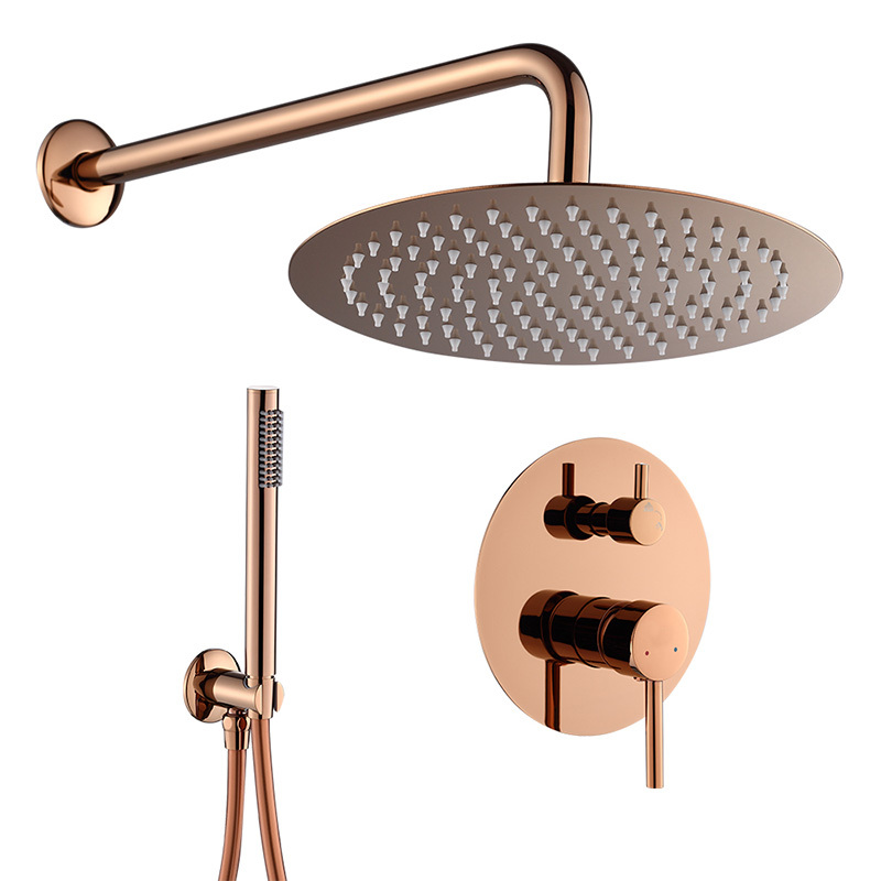 Ordinary handle-rose gold